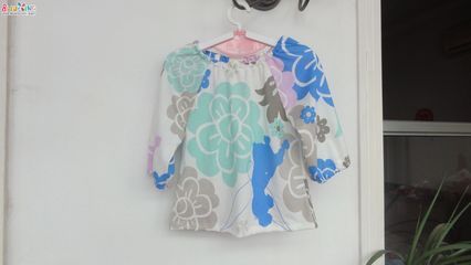 秋風起花色長袖恤 手工制作中的季節靈感